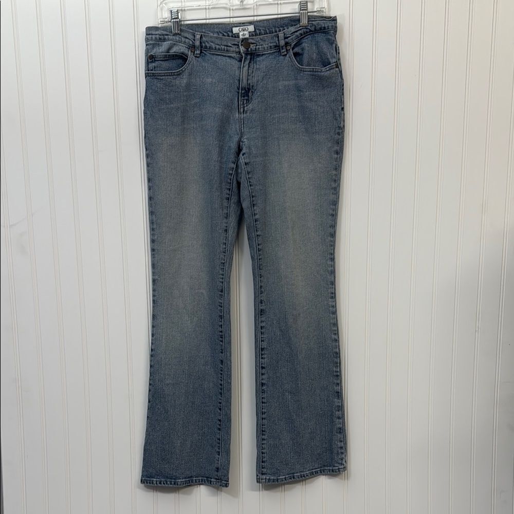 Cato Boot Cut Slightly Flared Classic Blue Denim Jeans Size 10